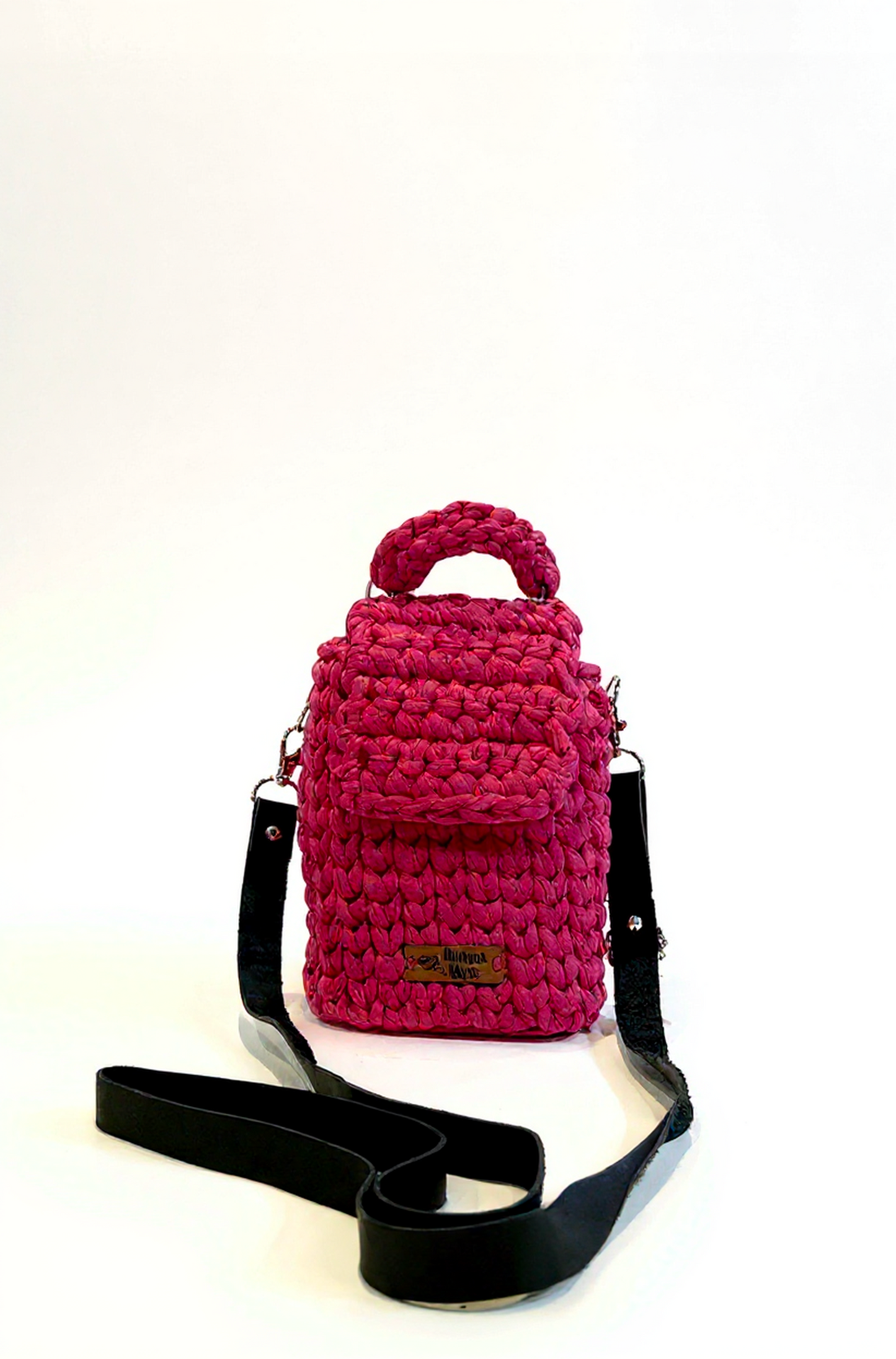 Wool sling small bag