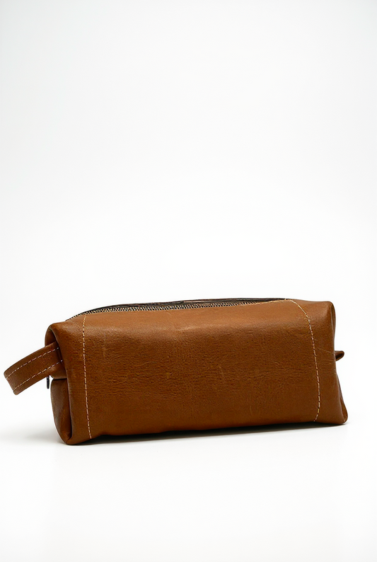 Leather Toiletry Bag