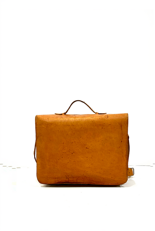 Leather Messenger Bag