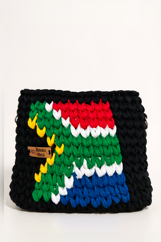 SA Flag wool bag